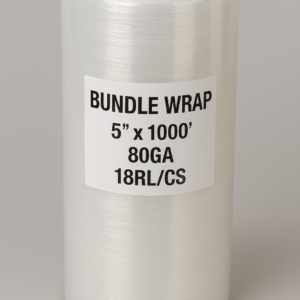 Bundle Wrap 5" x 1000' – 89 Gauge (18 Rolls/Case)